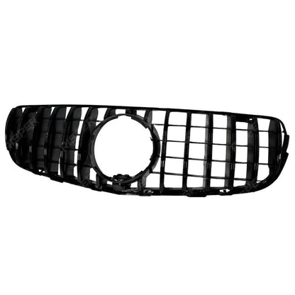 GT Style Grille In Gloss Black For Mercedes GLC W253 2015-2019