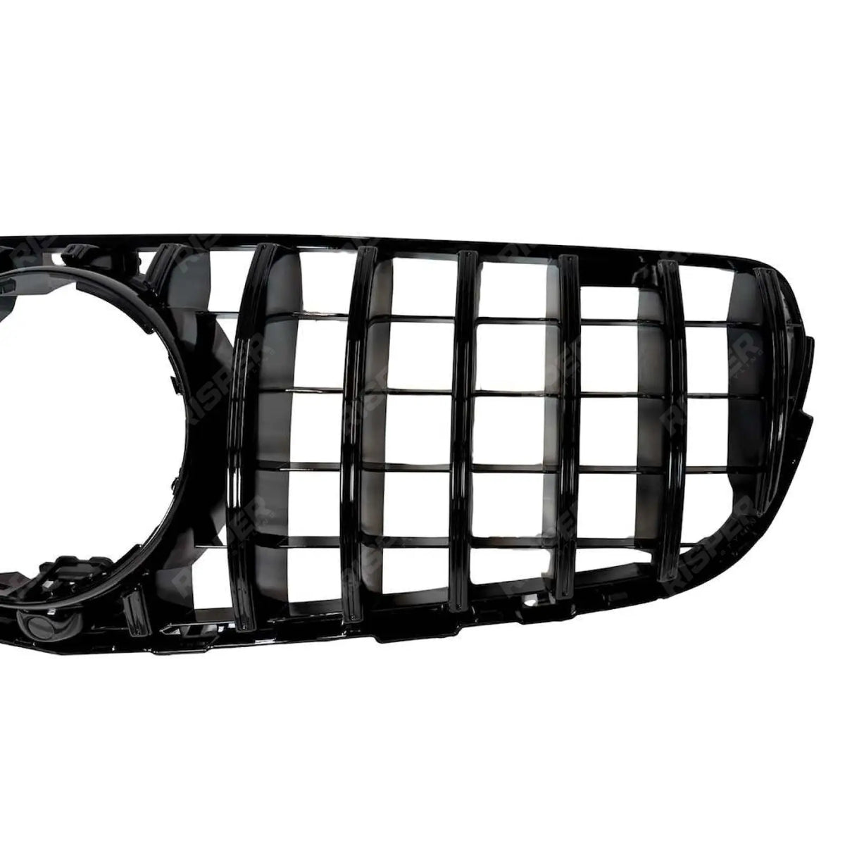 GT Style Grille In Gloss Black For Mercedes GLC W253 2015-2019