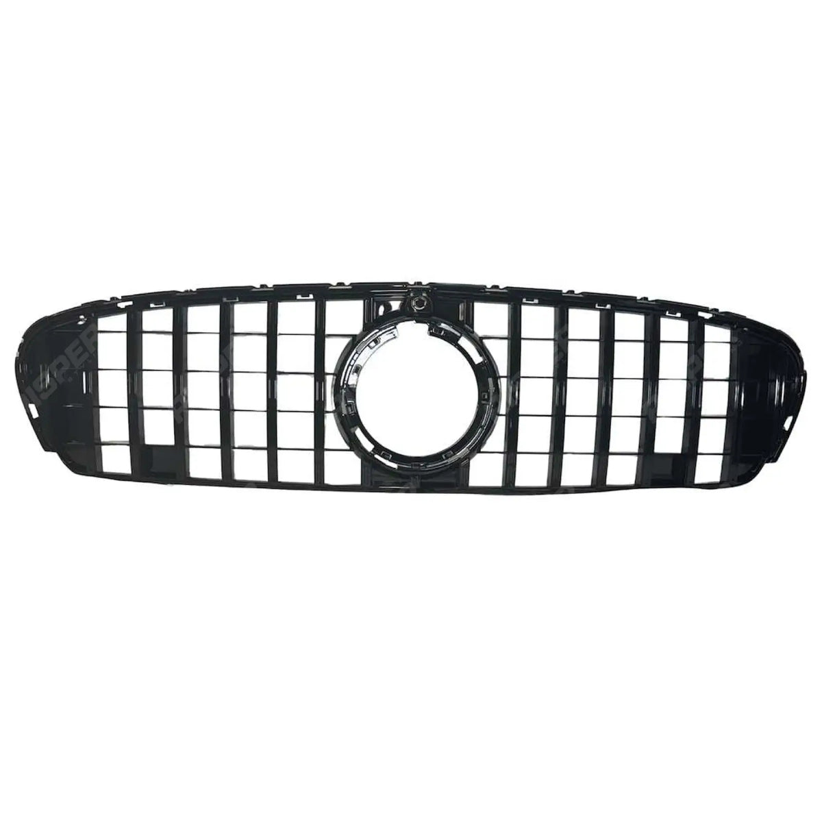 GT Style Grille In Gloss Black For Mercedes GLC W253 2020-2022