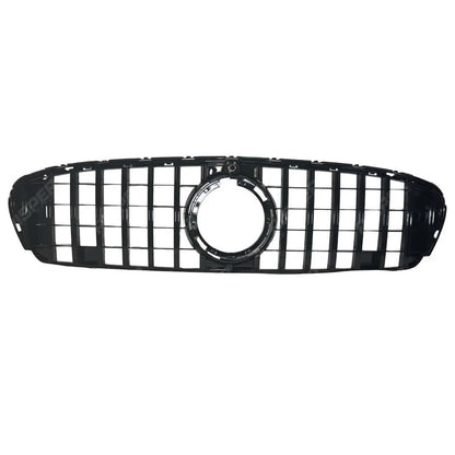GT Style Grille In Gloss Black For Mercedes GLC W253 2020-2022