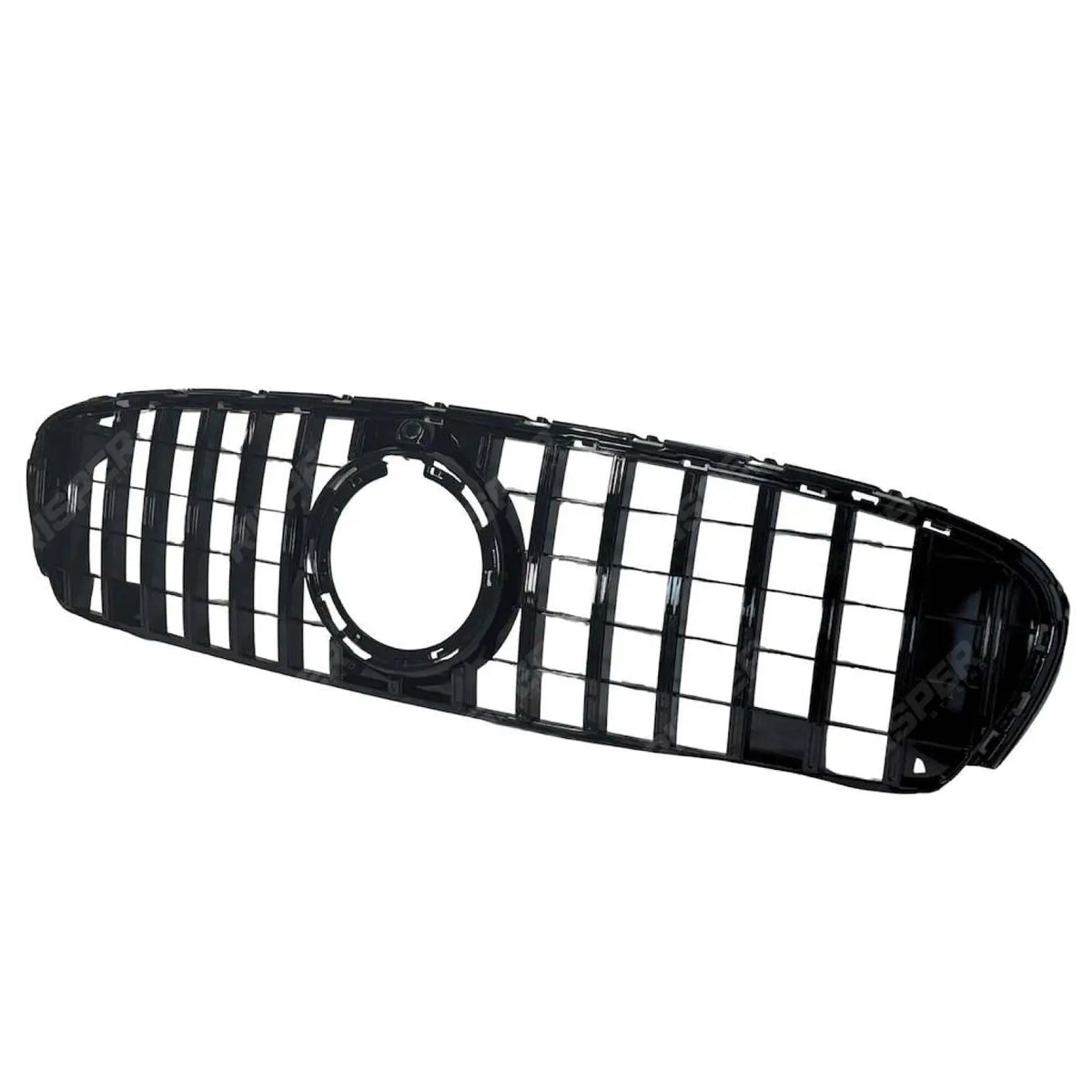 GT Style Grille In Gloss Black For Mercedes GLC W253 2020-2022