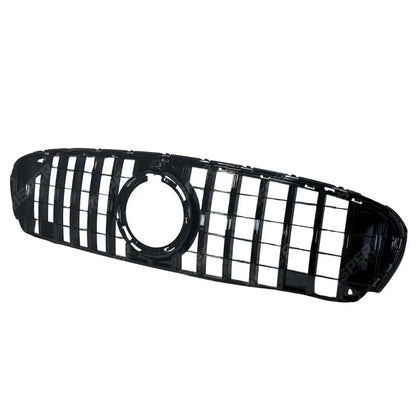 GT Style Grille In Gloss Black For Mercedes GLC W253 2020-2022