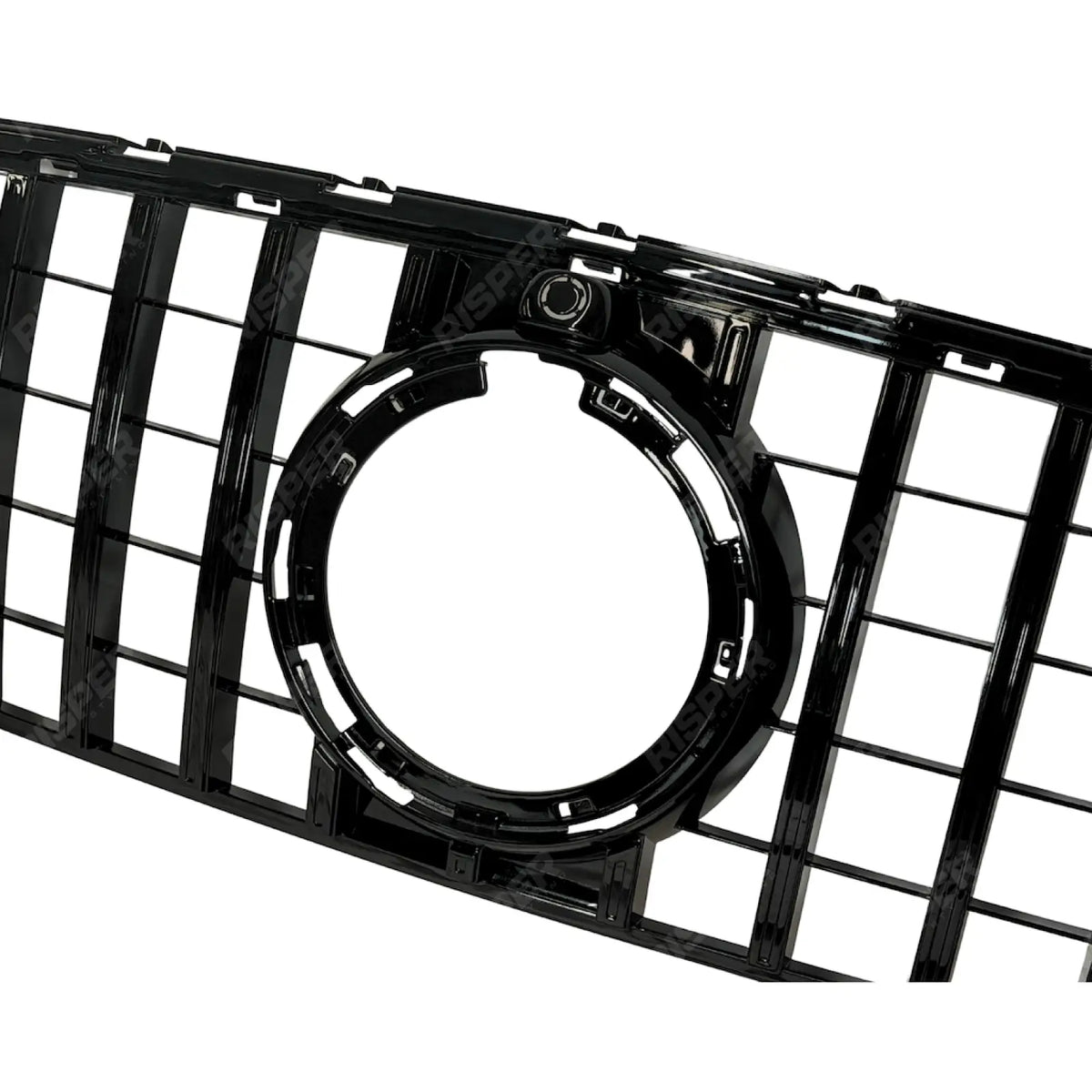 GT Style Grille In Gloss Black For Mercedes GLC W253 2020-2022