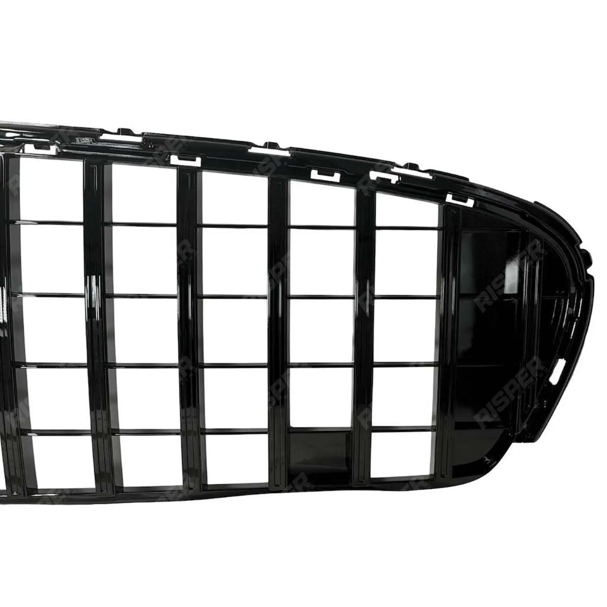 GT Style Grille In Gloss Black For Mercedes GLC W253 2020-2022
