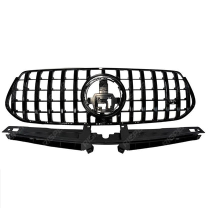 GT Style Grille In Gloss Black For Mercedes GLE W167 2024+