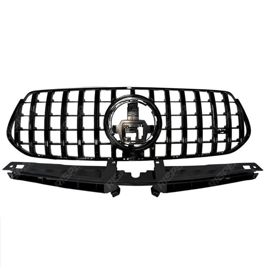 GT Style Grille In Gloss Black For Mercedes GLE W167 2024+