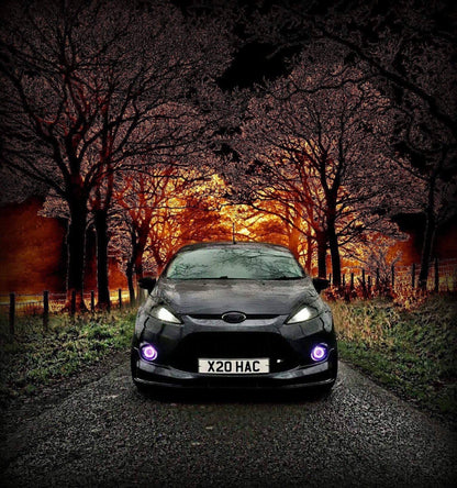 RGB Halo Fog Light Rings – 70mm/60mm App Controlled | CEUK