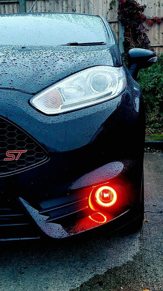 RGB Halo Fog Light Rings – 70mm/60mm App Controlled | CEUK