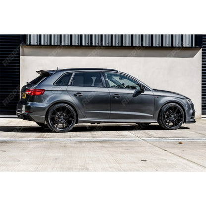 Hatch Rear Spoiler Cap In Gloss Black For Audi A3 (8V) 2014-2020