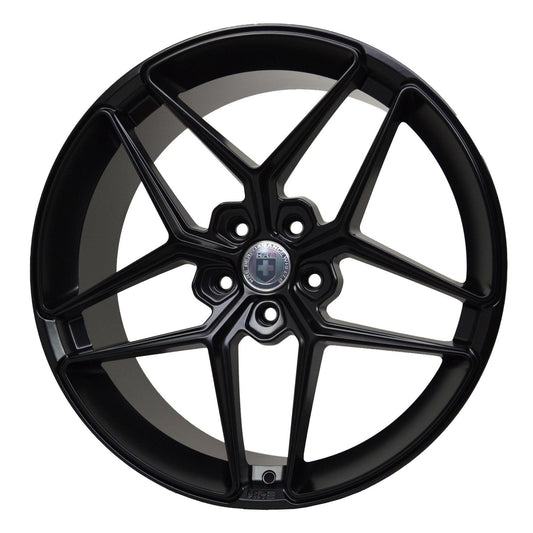 HRE 20 Inch - 5x114.3 Tesla Alloy Wheels Satin Black 20x8.5 Multi-Spoke - TMC Motorsport