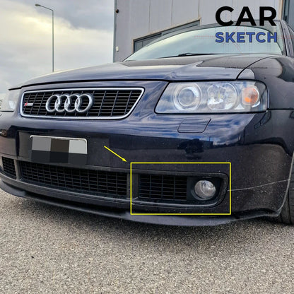 Audi S3 8L Front Bumper Grilles * 8L9 807 681  - 8L9 807 682 *