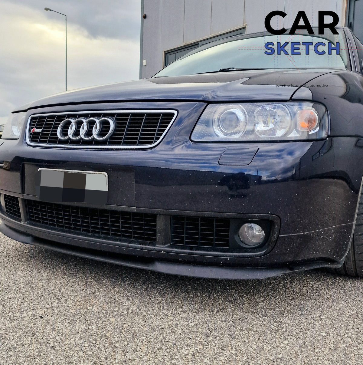 Audi S3 8L Front Bumper Grilles * 8L9 807 681  - 8L9 807 682 *