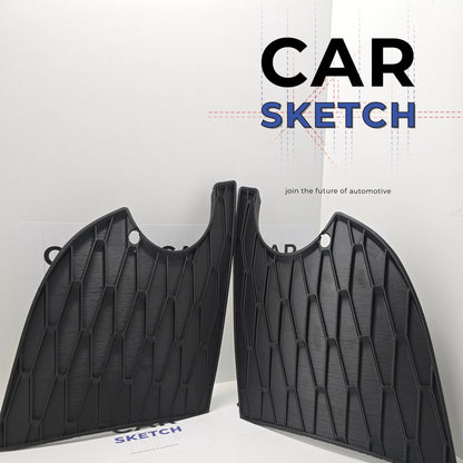 Seat Ibiza 6J Cupra/Bocanegra Front Bumper Side Grilles * 6JL 853 666 - 6JL 853 665 *