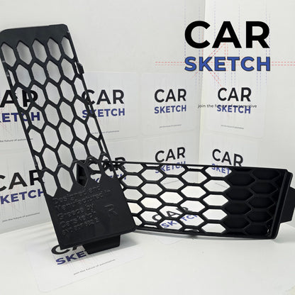 Audi TT 8N Mk1 3.2 V6 Lower Bumper Grilles * 8N0 807 682 E - 8N0 807 681 E*