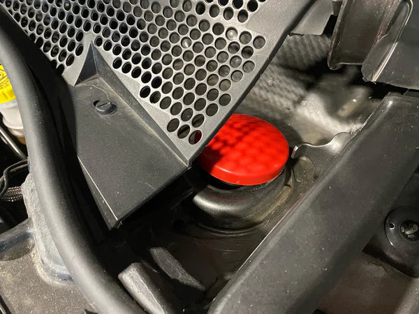 TMC Motorsport by Paintmodz Strut Top Covers for Abarth 500 / 595 / 695 - Abarth Tuning