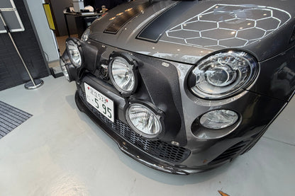 Abarth 500 Series 3 R3T Carbon Rally Pod Lights - Cadamuro