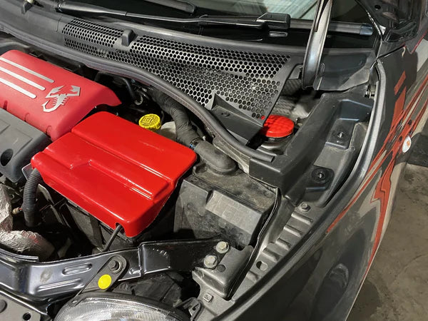 TMC Motorsport by Paintmodz Strut Top Covers for Abarth 500 / 595 / 695 - Abarth Tuning