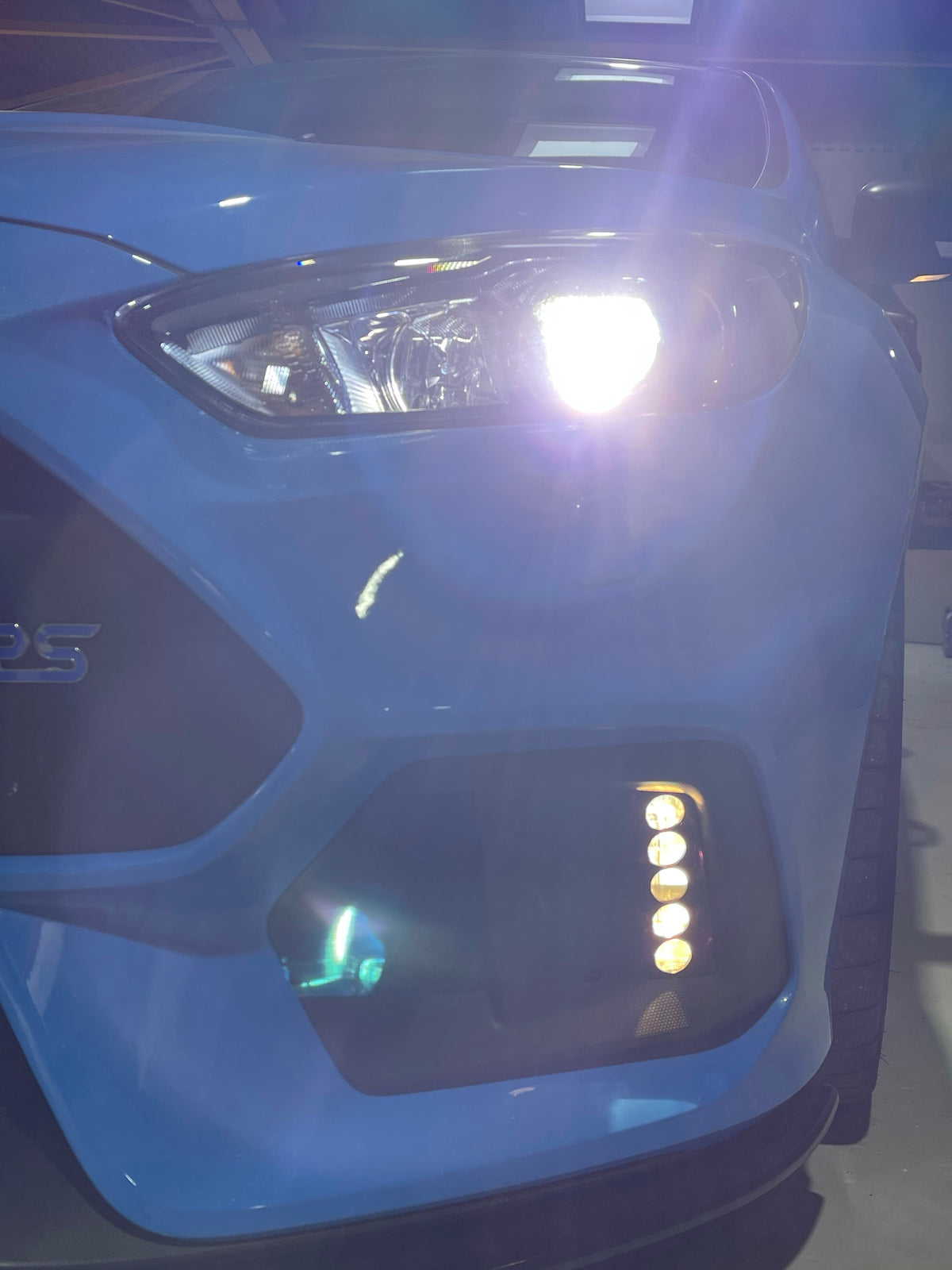 Fog Light Guards for Focus RS MK3 | CEUK Acrylic Fog Covers | Fluorescent & Race Styles