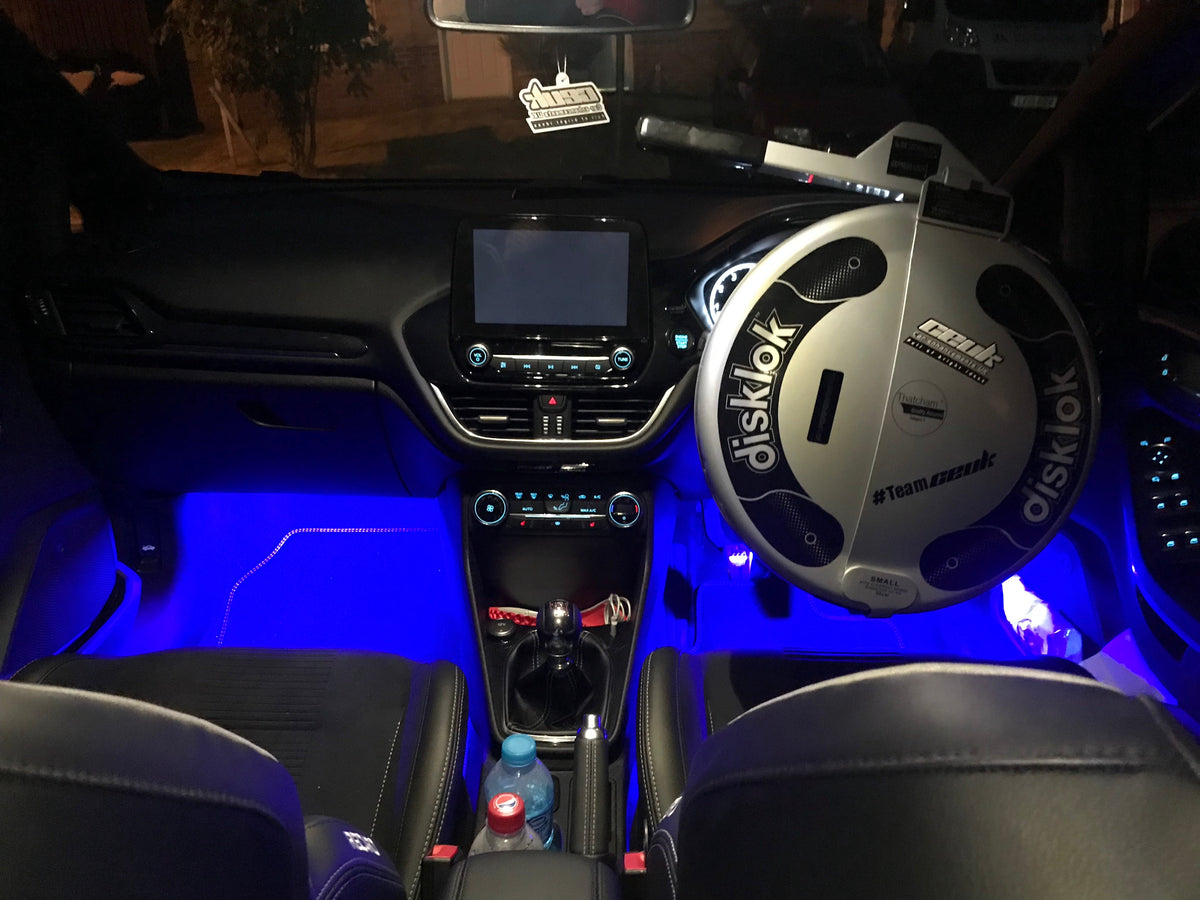 MK8 / MK8.5 Ford Fiesta - Ultra Bright OEM Style Footwell Light Unit Upgrade