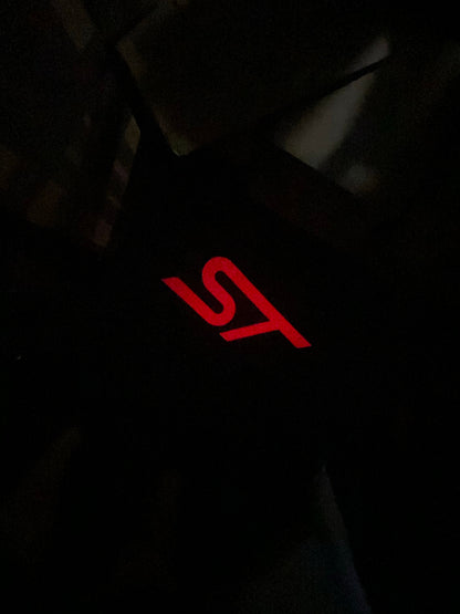 LED ST Logo Puddle Light for MK2 / MK3 Focus ST – Coloured Projection | Plug & Play Replacement