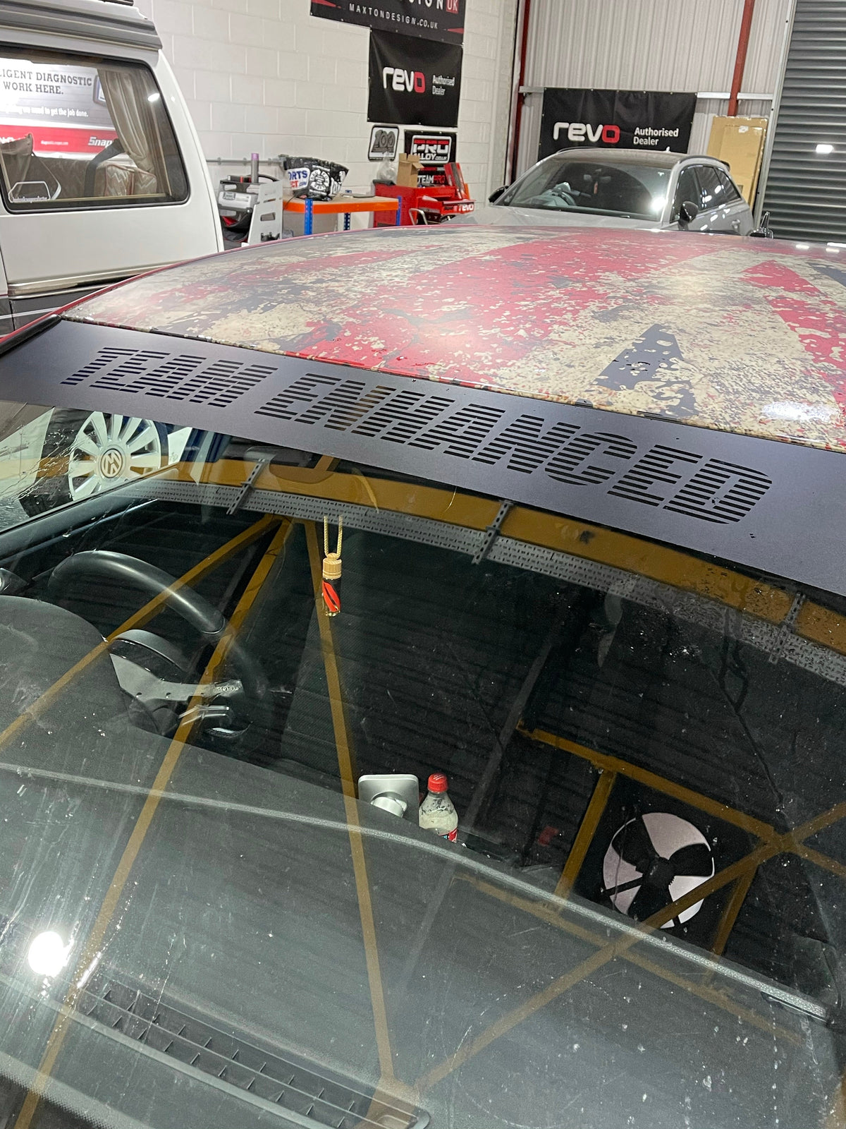 Team Enhanced official Race Design Sun Strip