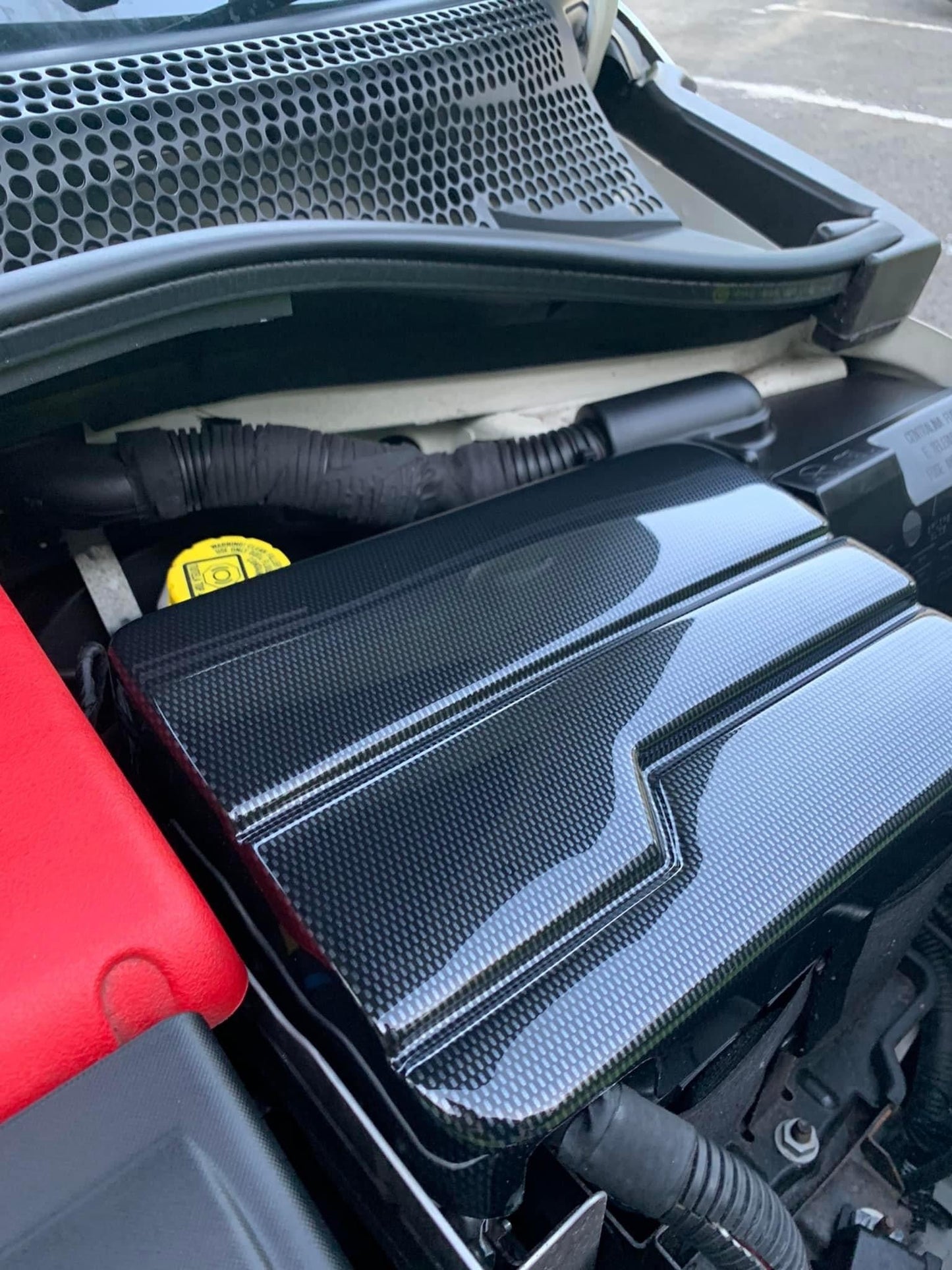 TMC Motorsport by Paintmodz Battery Cover for Abarth 500 / 595 / 695 - Abarth Tuning