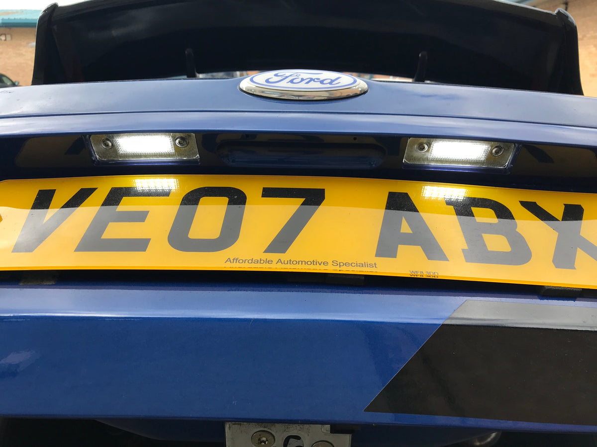 MK6 Fiesta LED Number Plate Light Unit | SMD Sealed Upgrade | CEUK (239 | C5W)