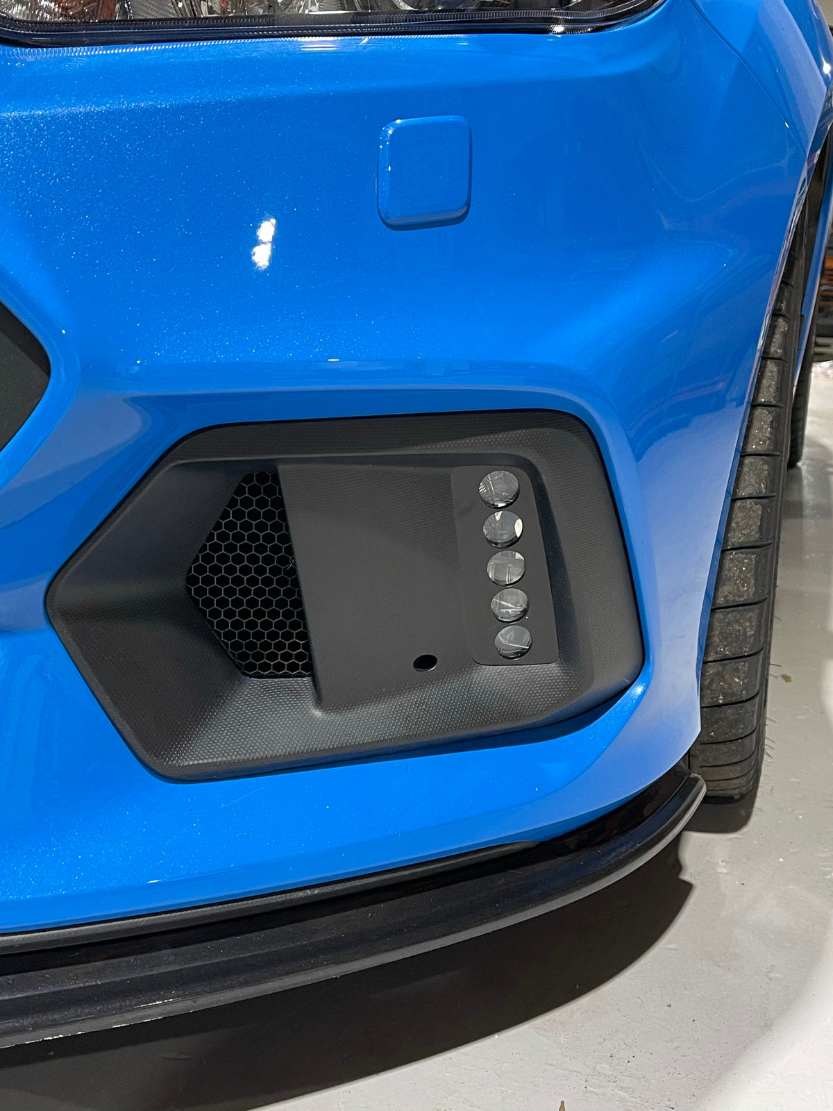 Fog Light Guards for Focus RS MK3 | CEUK Acrylic Fog Covers | Fluorescent & Race Styles