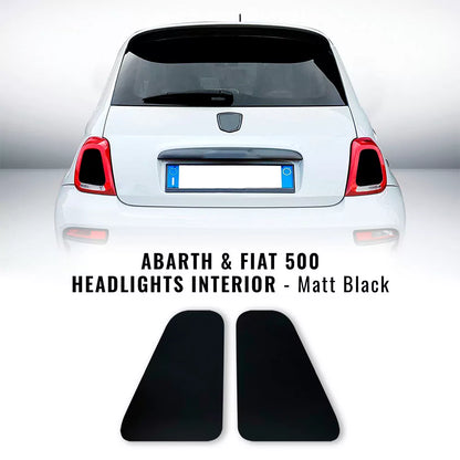 Abarth 595/695 Series 4 Cars Only Central Tail Light Stickers - Pair - Abarth Tuning