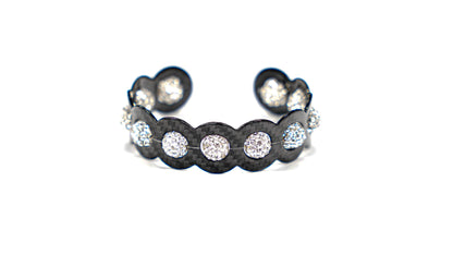 Combo Carbon Fiber – White Shine Bracelet - Carbon Fibre
