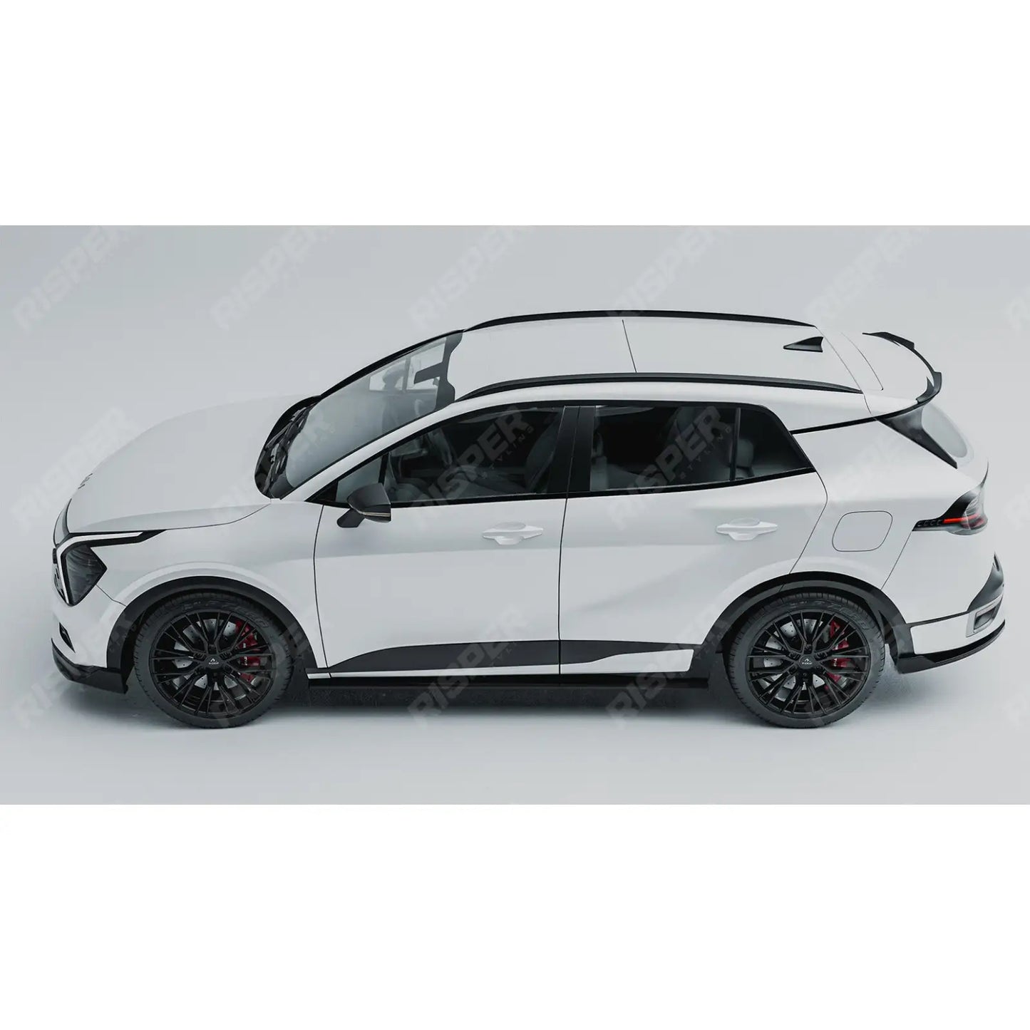 Kia Sportage MK5 GT Line 2021-2025 Rear Spoiler In Gloss Black