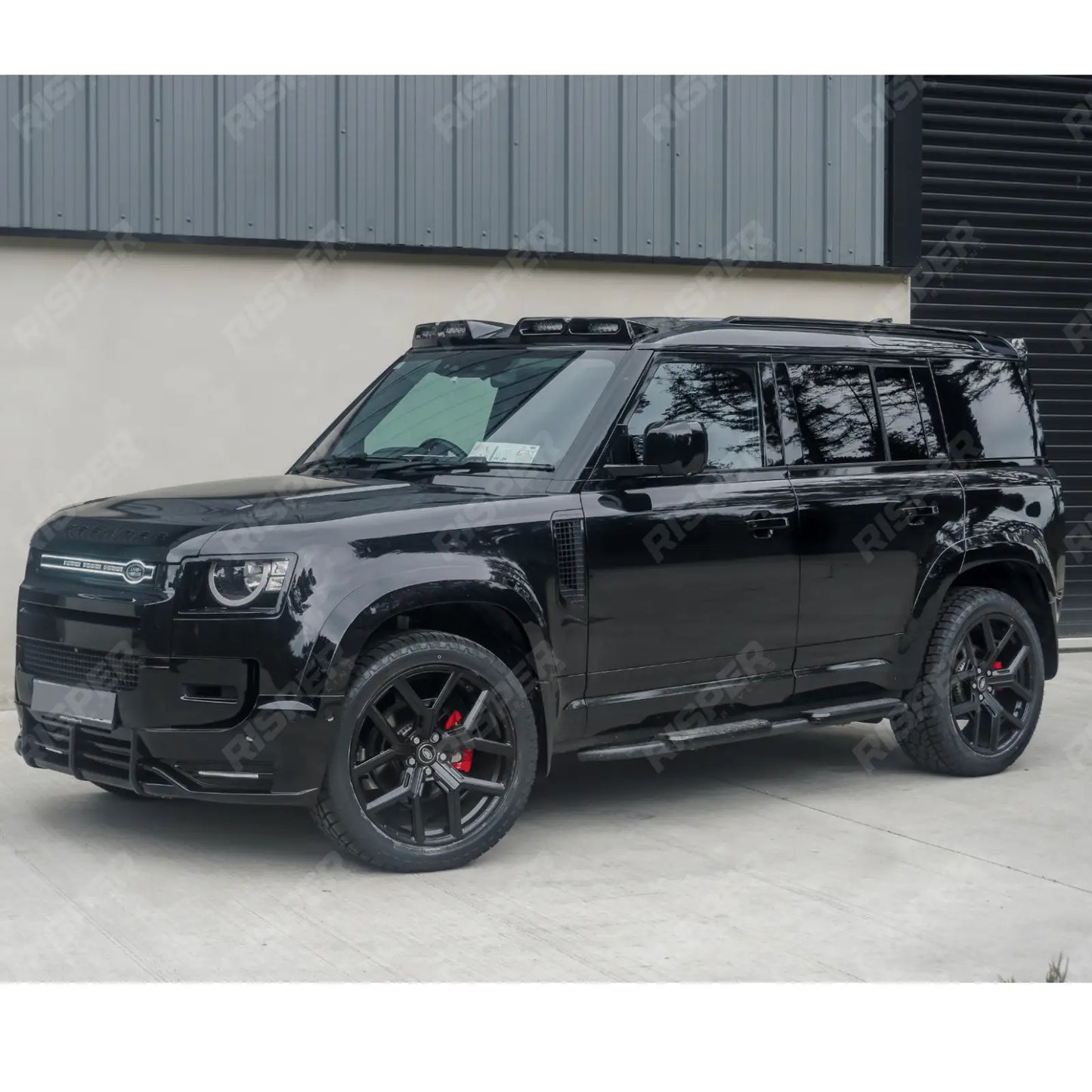 Land Rover Defender 110/130 L663 2020 On OE Style Roof Rail – Pair – in Black