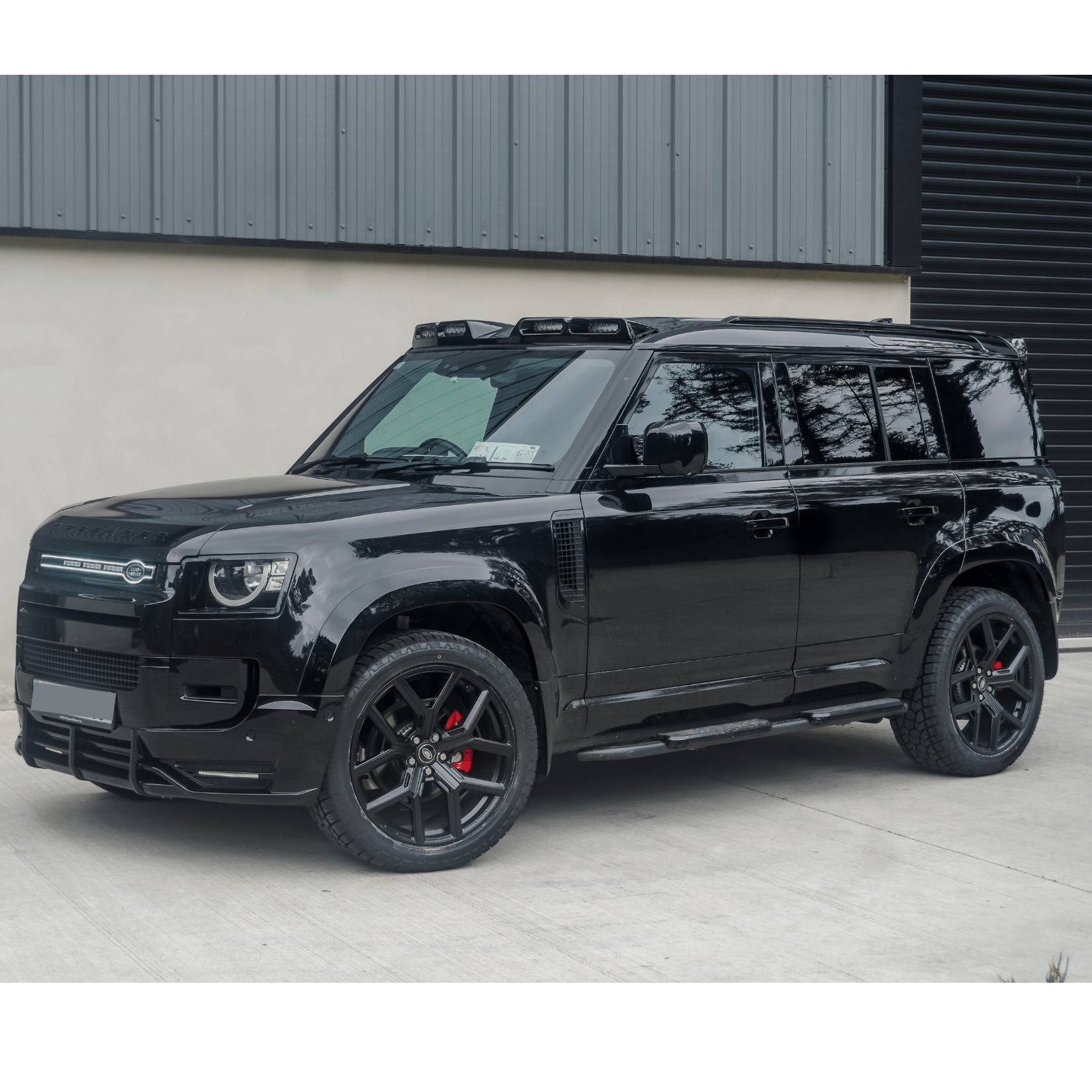 Land Rover Defender 110/130 L663 2020 On OE Style Roof Rail “ Pair “ in Black - TMC Motorsport