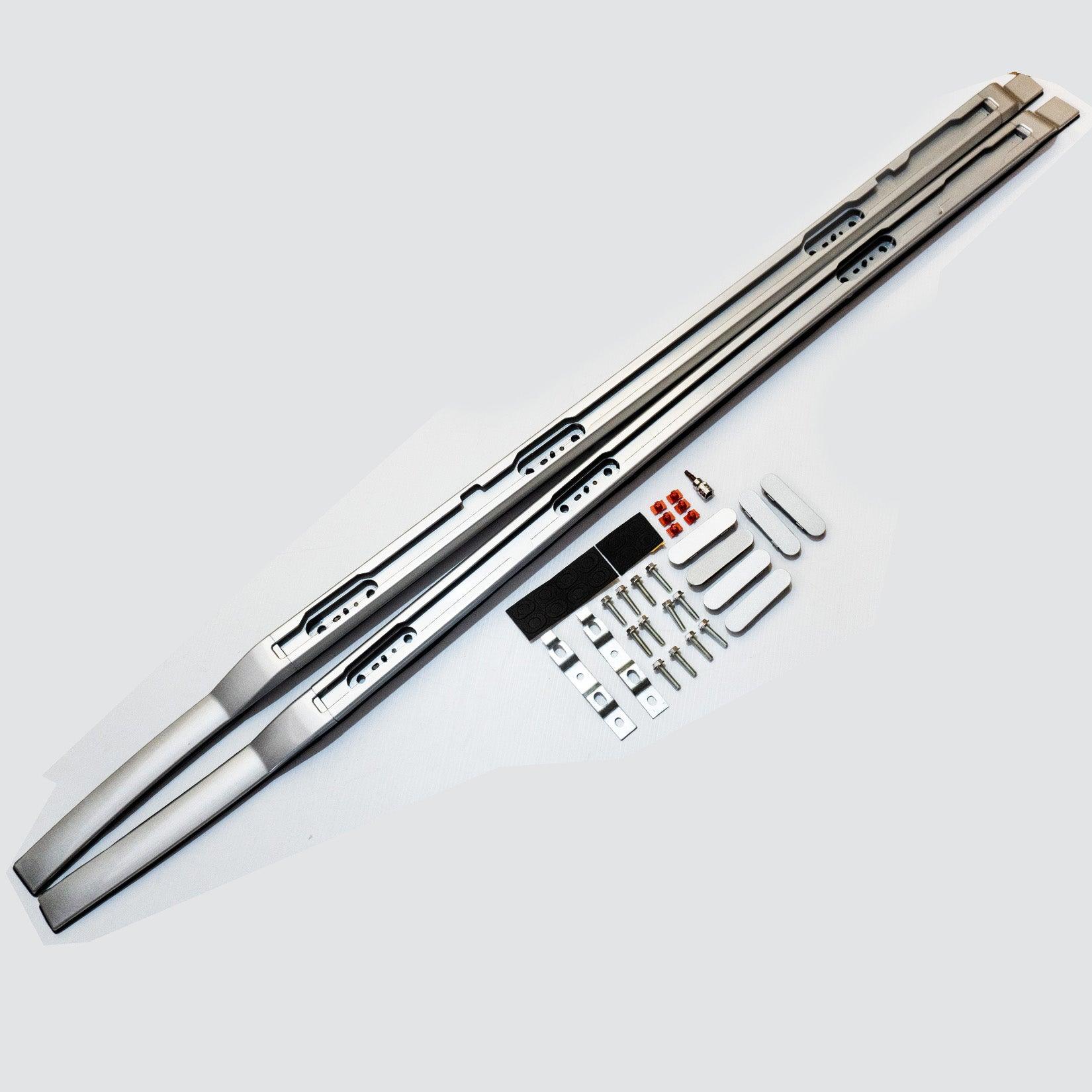 Land Rover Defender 110/130 L663 2020 On OE Style Silver Roof Rail Pair - TMC Motorsport