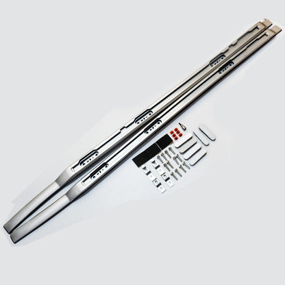 Land Rover Defender 110/130 L663 2020 On OE Style Silver Roof Rail Pair - TMC Motorsport