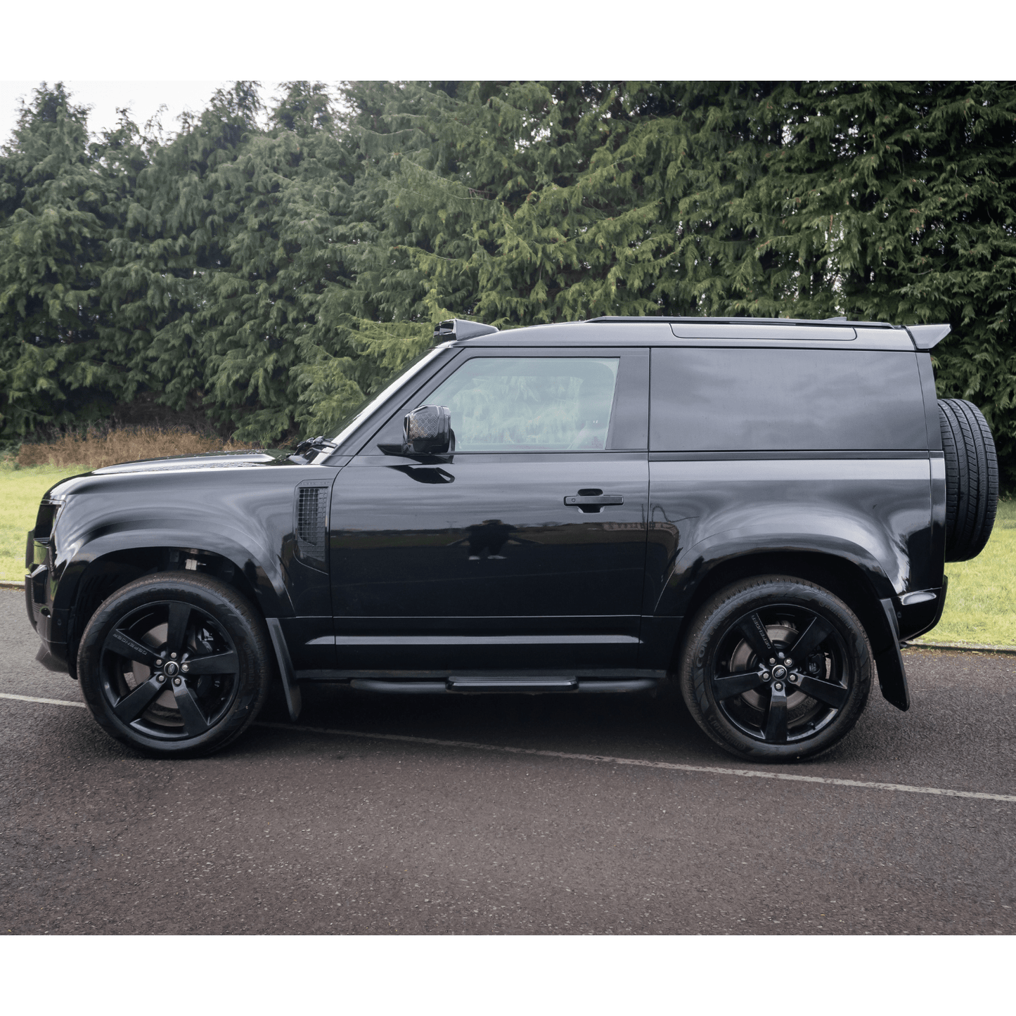 Land Rover Defender 90 L663 2020 On OE Style Gloss Black Roof Rails - TMC Motorsport