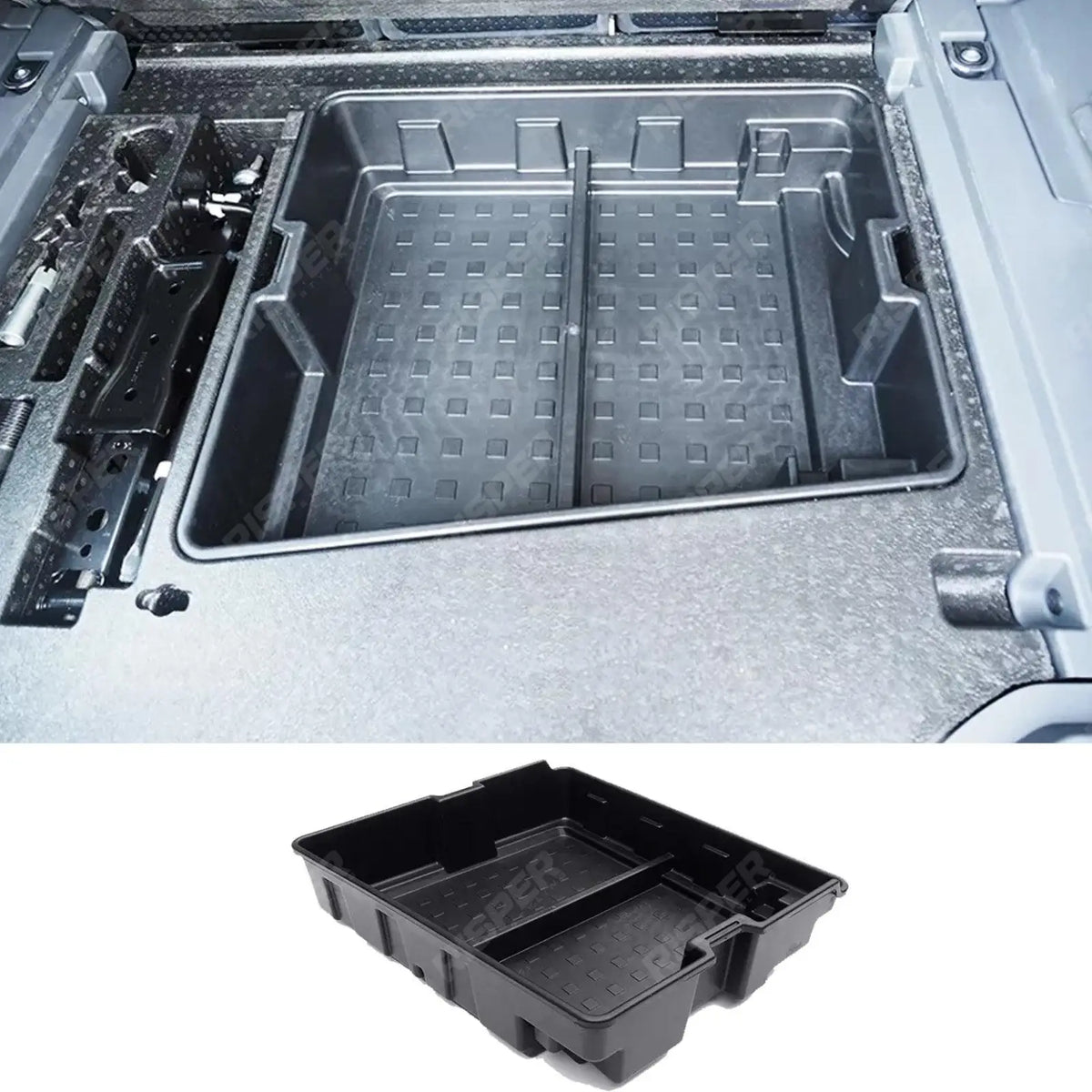 Land Rover 110 Boot Layout Land Rover Defender L663 110 2020 On - Boot Underfloor Storage Insert ...