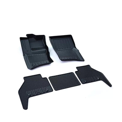 Land Rover Defender L663 110 2020 On - RHD Mud Block Floor Mats Full Set - TMC Motorsport
