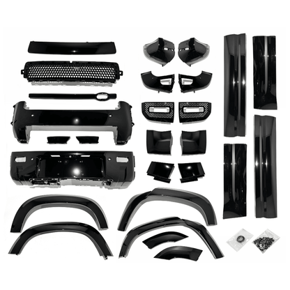 Land Rover Defender L663 110 Gloss Black Full Kit Upgrade By Risper - TMC Motorsport