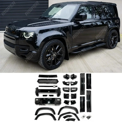 Land Rover Defender L663 110 Gloss Black Full Kit Upgrade By Risper