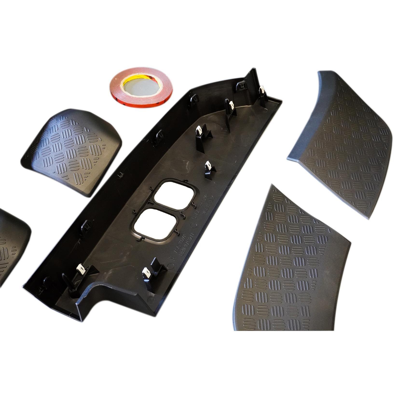 Land Rover Defender L663 2020 On Black Anti-Scratch Protective Trim Set - TMC Motorsport