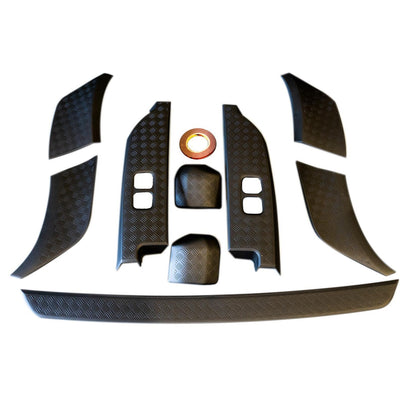 Land Rover Defender L663 2020 On Black Anti-Scratch Protective Trim Set - TMC Motorsport