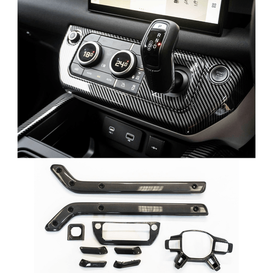 Land Rover Defender L663 2020 On Carbon Fiber Interior Trim Kit - TMC Motorsport