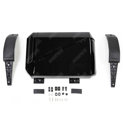Land Rover Defender L663 90/110/130 2020 On OEM Style Side Storage Box - in Gloss Black