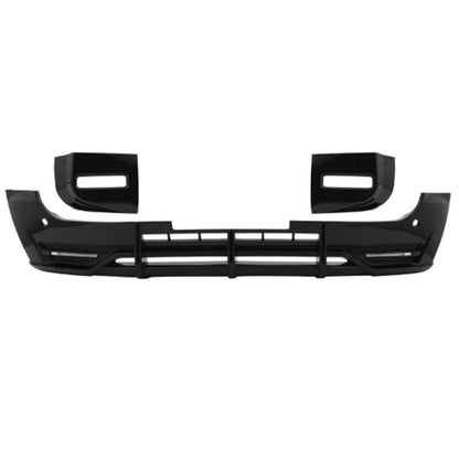 Land Rover Defender L663 90 / 110 / 130 2020 Onward Front Bumper Splitter in Gloss Black - TMC Motorsport