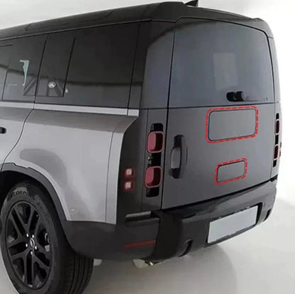 Land Rover Defender L663 90 /110 / 130 2020 Onward - Spare Wheel Cover Removal Plate - Colour Coded - TMC Motorsport