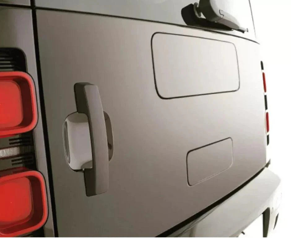 Land Rover Defender L663 90 /110 / 130 2020 Onward - Spare Wheel Cover Removal Plate - Colour Coded - TMC Motorsport