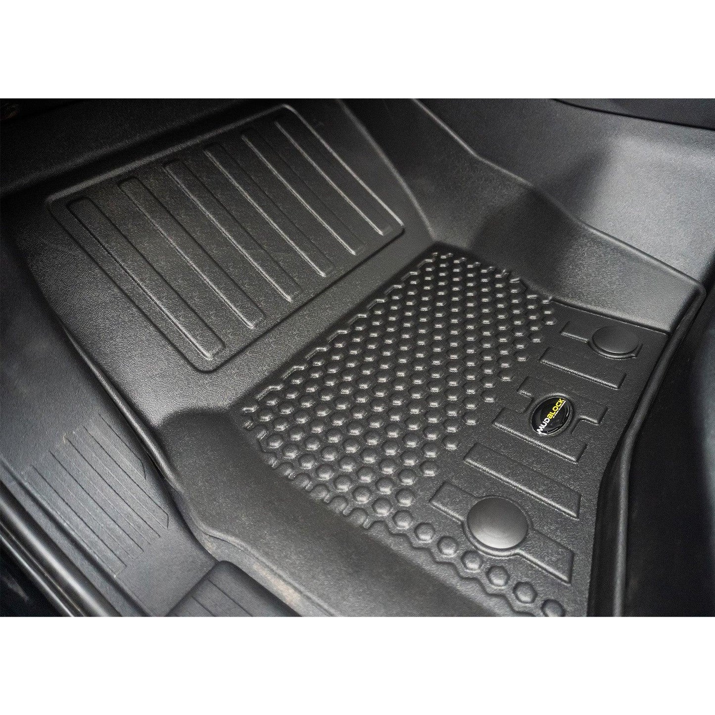 Land Rover Defender L663 90 2020 Onward - Mud Block Floor Mats Full Set - TMC Motorsport