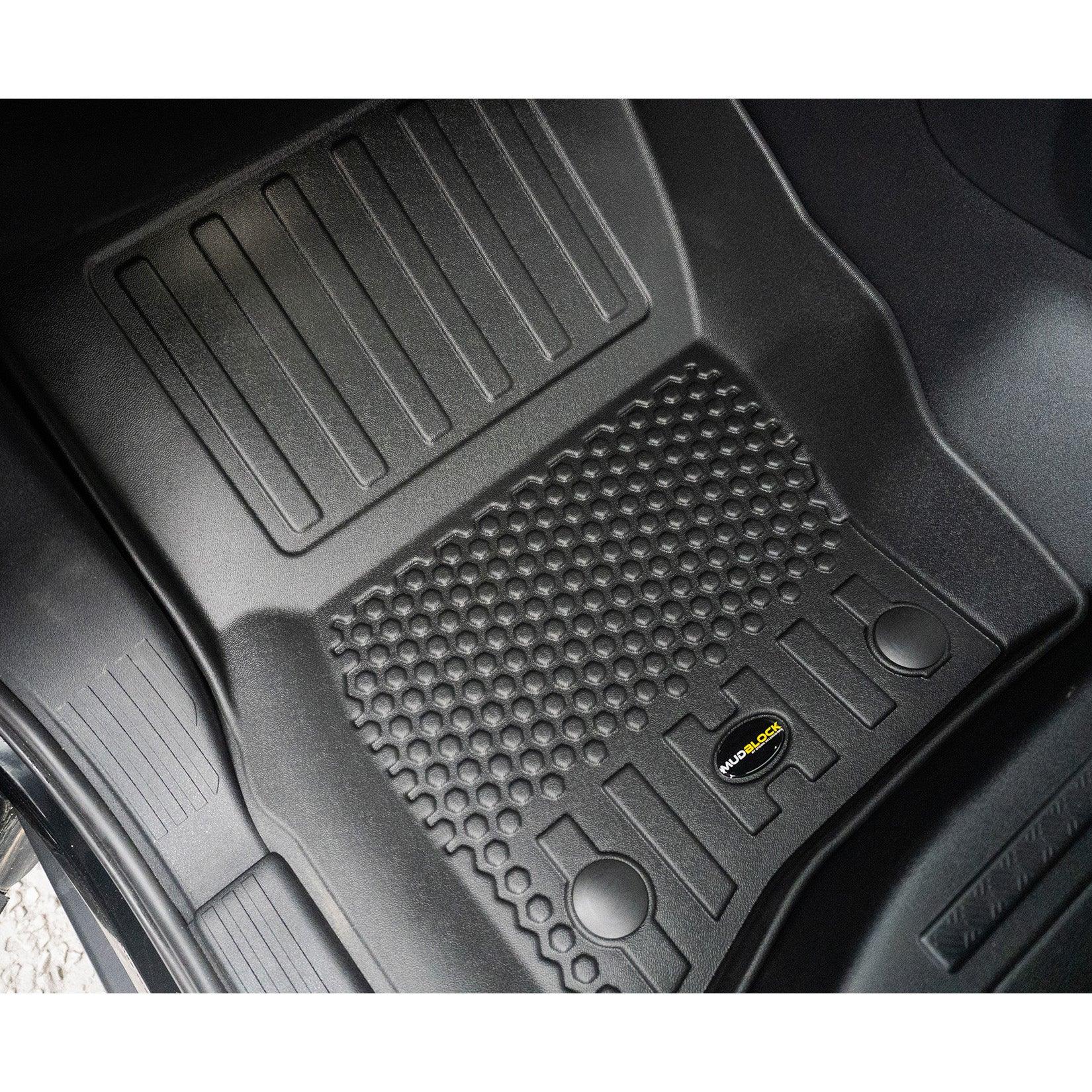 Land Rover Defender L663 90 2020 Onward - Mud Block Floor Mats Full Set - TMC Motorsport
