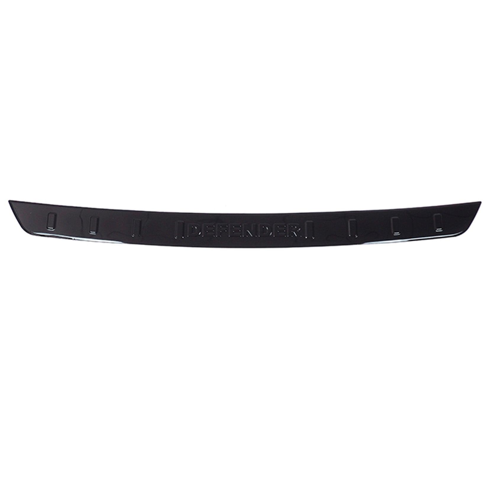 Land Rover Defender L663 90/110 2020 Onward Rear Bumper Protector In Gloss Black - TMC Motorsport